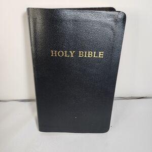 KJV Bible REFERENCE EDITION Red Letter Edition Bonded Leather bookmark i…